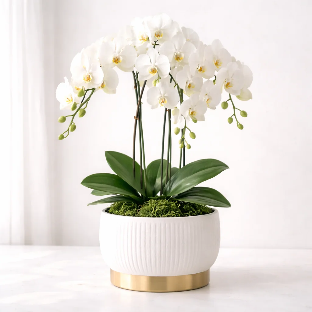 Orquídea blanca